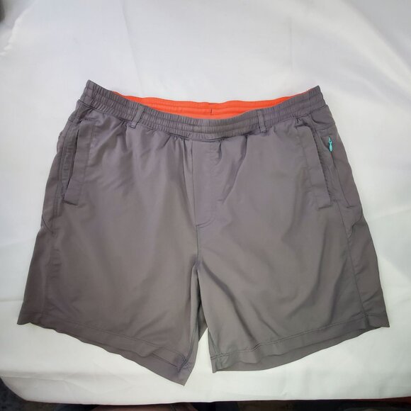 Boom Birddogs Mens XXL Gray Boomstick Athletic Lined Shorts Nylon & Spandex - Picture 1 of 8